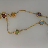 Colored Stone Bracelet