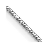 14k White Gold Franco Chain Necklace
