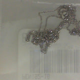 14k White Gold Diamond-Cut Cable Link Chain