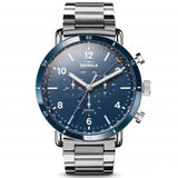 Shinola Canfield Sport Chronograph 45mm Blue Watch