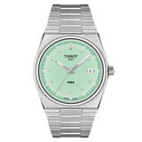 Tissot PRX 40mm Quartz Watch - Light Green Dial & Steel Bracelet