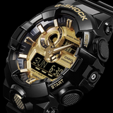 Black & Gold G-Shock Analog-Digital Watch - 53mm XL Case