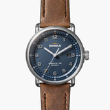 Shinola Canfield Model C56 Blue Dial 43mm Watch