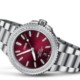 Gent's Aquis Date Lab Grown Diamond Watch