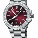 Gent's Aquis Date Lab Grown Diamond Watch