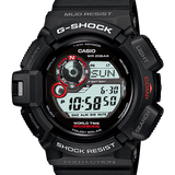 G-Shock Mudman Tough Solar Black & Red Men's Watch | 50mm Resin