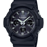 Black & Silver G-Shock GAS-100 Solar Watch - 52mm Large Case