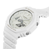 Gent's White G-Shock 2100 Series Watch - 45mm Resin Strap