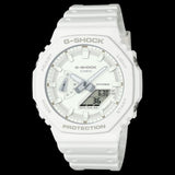 Gent's White G-Shock 2100 Series Watch - 45mm Resin Strap