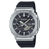 G-Shock G-Steel 2100 Solar Bluetooth Watch - 44mm Black Dial Metal/Rubber