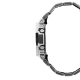 G-Shock G-Steel 2100 Series Watch - 44mm Blue Dial Stainless Steel