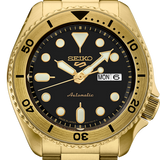 Men's Seiko 5 Sports Gold Tone Watch