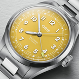Gent's Yellow Pointer Date Big Crown Watch