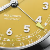 Gent's Yellow Pointer Date Big Crown Watch