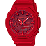 G-Shock GA-2100 Red Resin Men's Watch | 45mm Quartz Analog-Digital
