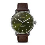 Gent's Dark Olive 43mm Canfield Watch.