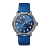 Gent's Black Rubber 41mm Runwell Detrola Watch