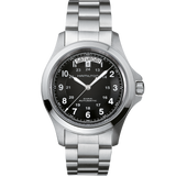 Hamilton Khaki King Auto Watch 40mm | Black Dial & Bracelet