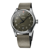 Oris ProPilot Date Green Dial 41mm Men's Automatic Watch | Leather Strap