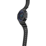 G-Shock GA-2100 Black & Purple Men's Watch | 45mm Quartz Resin Strap