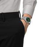 Tissot Ballade 39mm Gent's Chronometer Watch | Green Dial