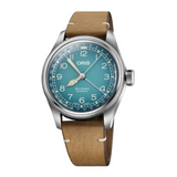 Oris x Cervo Volante 38mm Big Crown Watch | Blue Dial | Deer Leather