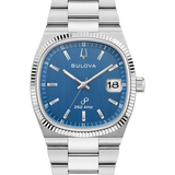 Bulova Super Seville 38mm Blue Dial Precisionist Watch | Stainless Steel