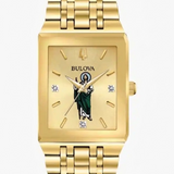 31mm Bulova Futuro Square Gold-Tone Saint Jude Watch