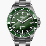 Shinola Monster Ontario 39mm Automatic Watch Gift Set - Green MOP