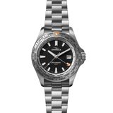 Shinola Men's Monster Worldtimer GMT 40mm Watch | Black Dial