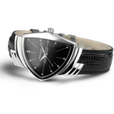 Hamilton Ventura Quartz Watch | Black Dial 32mm | Stainless Steel