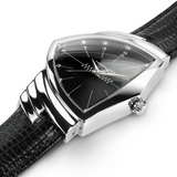 Hamilton Ventura Quartz Watch | Black Dial 32mm | Stainless Steel
