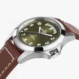 Hamilton Khaki Field King Day-Date Green Dial Watch H64475560 40mm