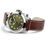 Hamilton Khaki Field King Day-Date Green Dial Watch H64475560 40mm