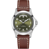 Hamilton Khaki Field King Day-Date Green Dial Watch H64475560 40mm