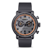 Shinola Canfield C56 Chronograph 43mm Cool Grey PVD Watch