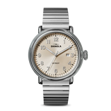 Shinola Detrola Watch 41mm Vapor Gold Dial Stainless Bracelet