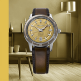Seiko Presage Style 60s Automatic Watch | Gold Dial 40mm