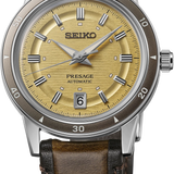 Seiko Presage Style 60s Automatic Watch | Gold Dial 40mm