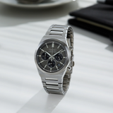 Seiko Essentials SSB455 Chronograph Watch | Gray Dial 40mm