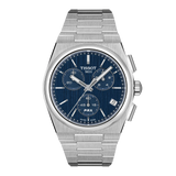 Tissot PRX 41mm Quartz Chronograph Blue Dial