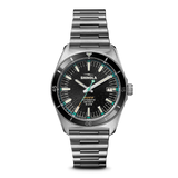 Shinola Duck Automatic Watch Gift Set - Silver Stainless Steel, 38mm Black Dial