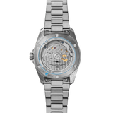 Shinola Duck Automatic Watch Gift Set - Silver Stainless Steel, 38mm Black Dial