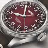Oris x Cervo Volante Big Crown Burgundy Dial Watch | 40MM
