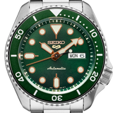 Seiko 5 Sports SRPD63 Automatic Green Dial Men's Watch