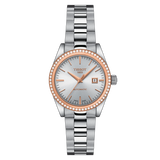 Tissot Lady’s Automatic Diamond Watch - 18kt Rose Gold & Stainless Steel