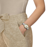 Tissot PR 100 Lady's Watch - 34mm Two-Tone Gold & Steel