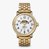 Lady's Gold PVD Moon Phase Runwell Watch