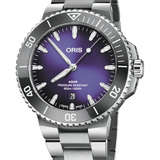 Gent's Taste of Summer Violet Aquis Date Watch
