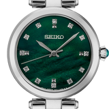 Lady's Green MOP Diamond  Watch